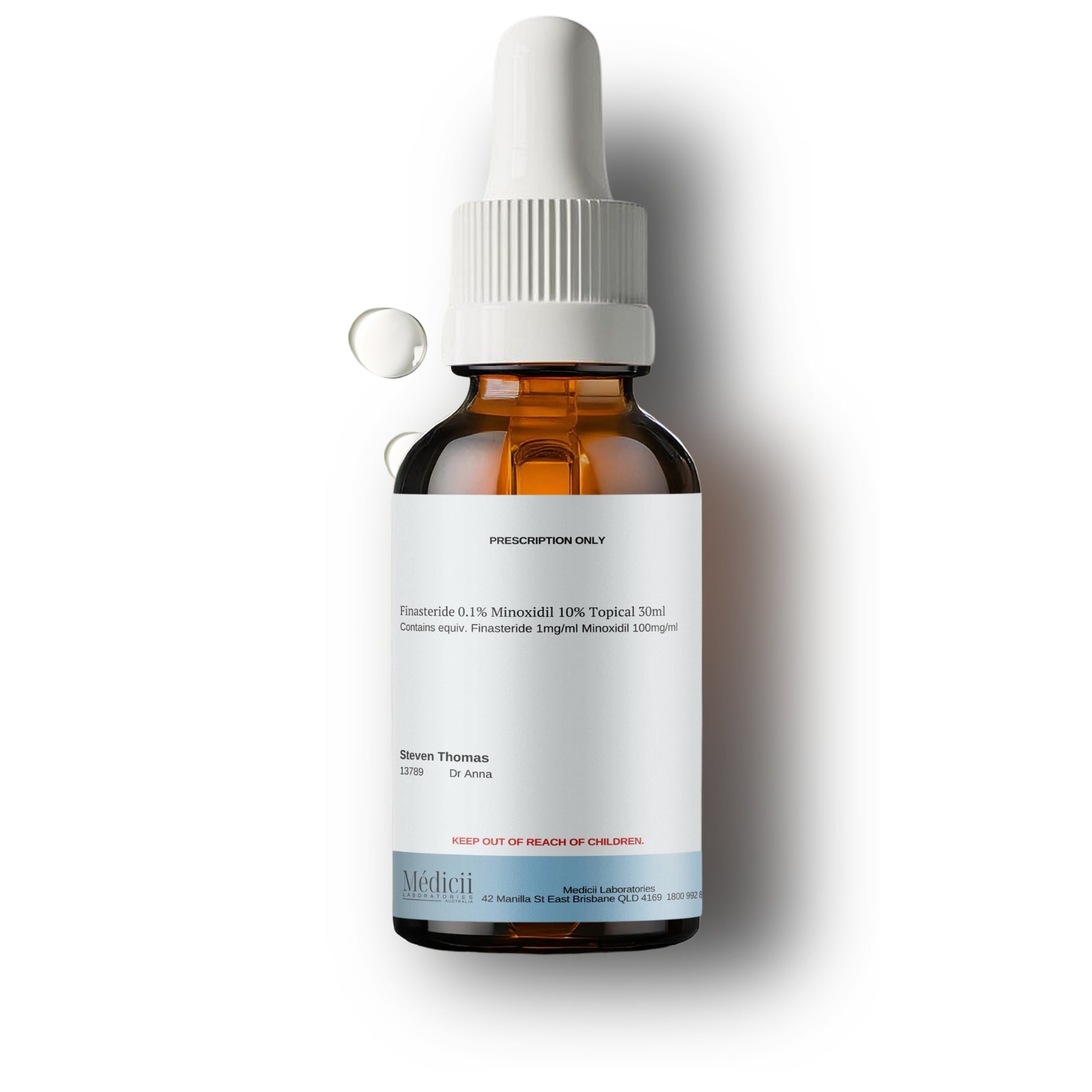 Finasteride 0.1% Minoxidil 5% Topical Solution
