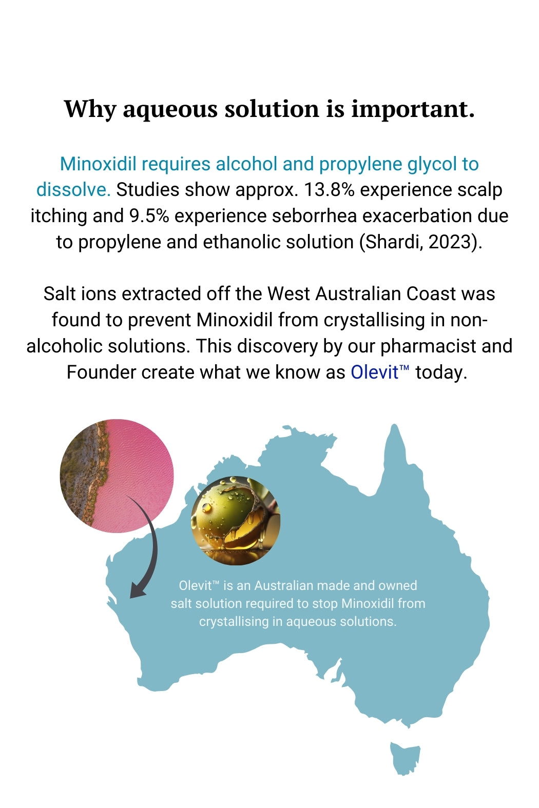 minoxidil propylene free